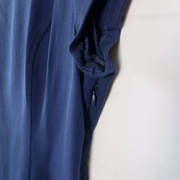 Isaac Mizrahi Live Royal Blue Stretch Dress Women’s Size 12 Great Cond - Picture 5 of 8